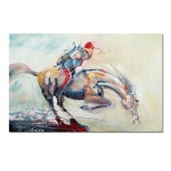 tableau sur toile jockey abstrait.jpg