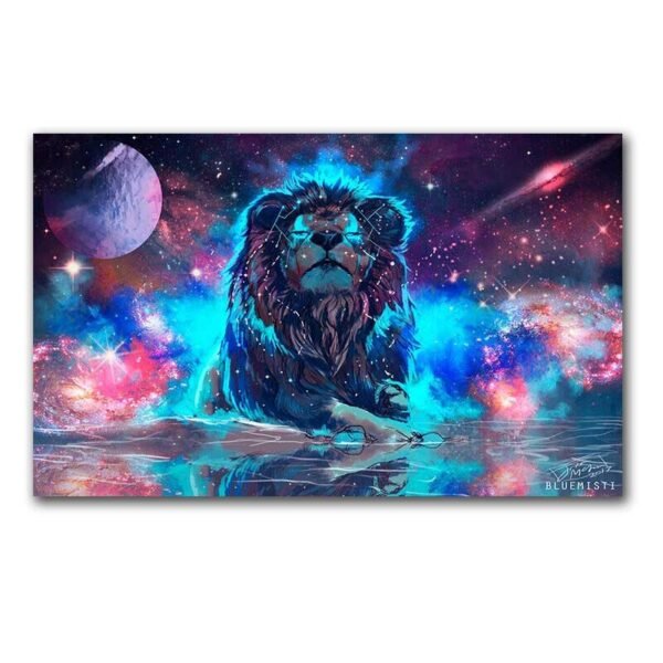 tableau sur toile lion celeste.jpg