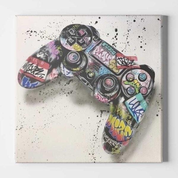 tableau sur toile manette ps4.jpg